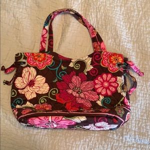 Vera Bradley purse w/matching coin purse keychain